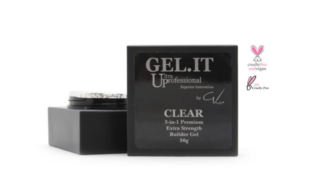 Clear 3-in-1 Premium Builder Gel